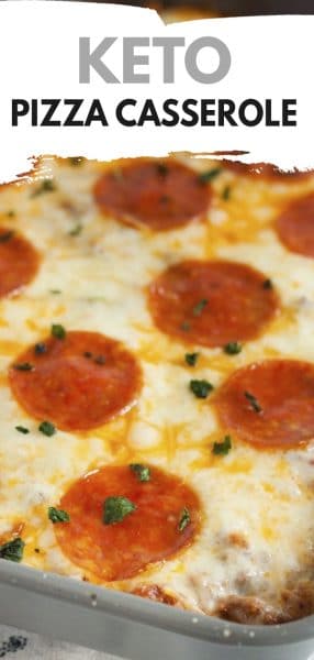 Keto Pizza Casserole Recipe (Keto & Low Carb) - Kasey Trenum