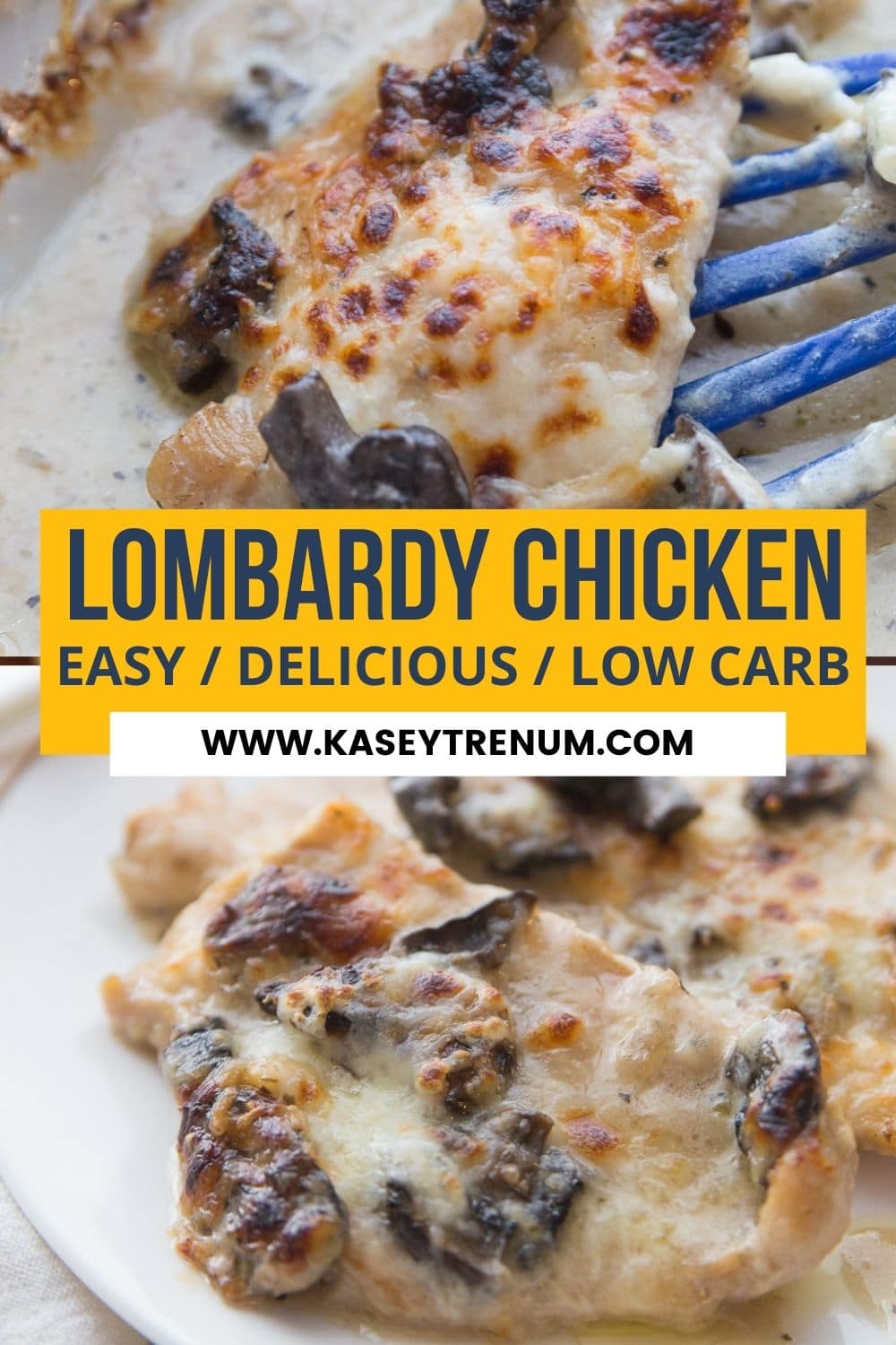 chicken lombardy plated