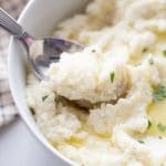 creamy keto cauliflower mash recipe