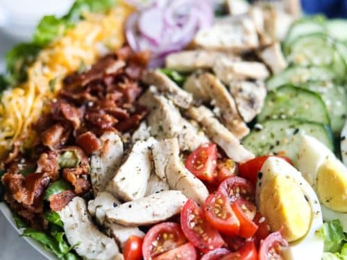 Healthy Chicken Cobb Salad