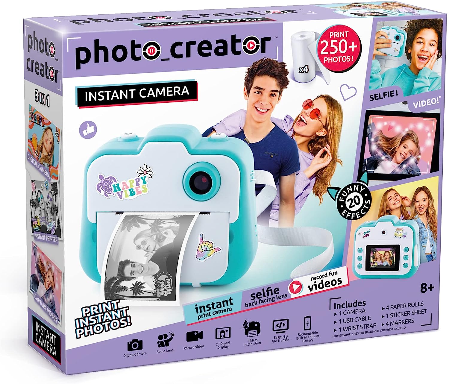 canal toys instant photo creator camera 