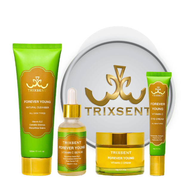 trixsent forever young collection skin care