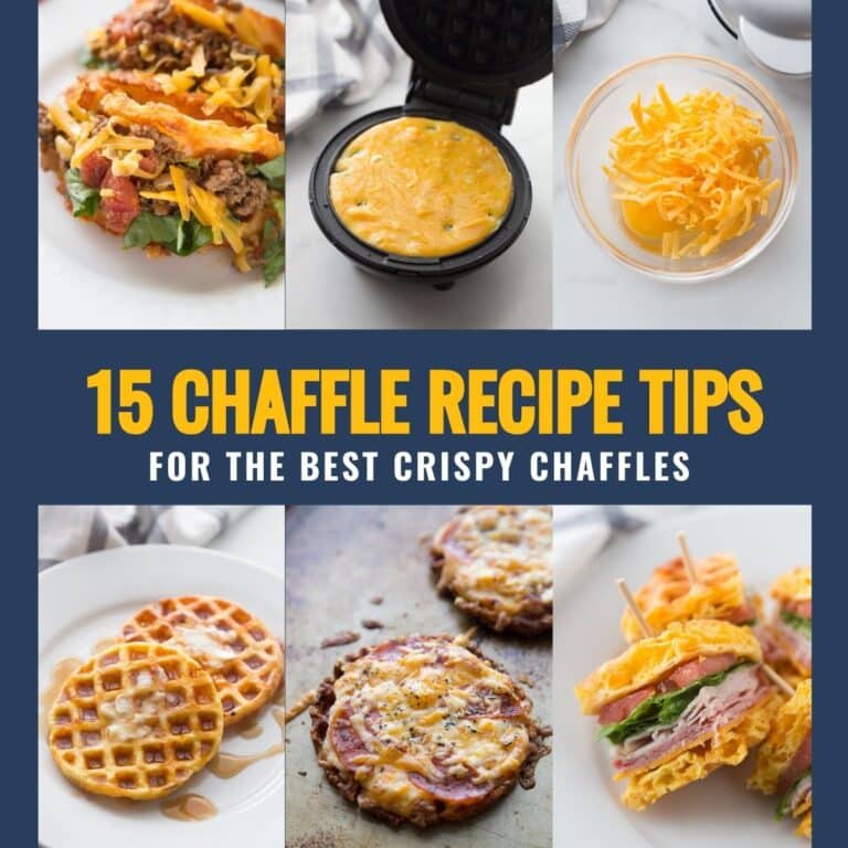15 Chaffle Recipe Tips for Making Perfect Low-Carb Chaffles
