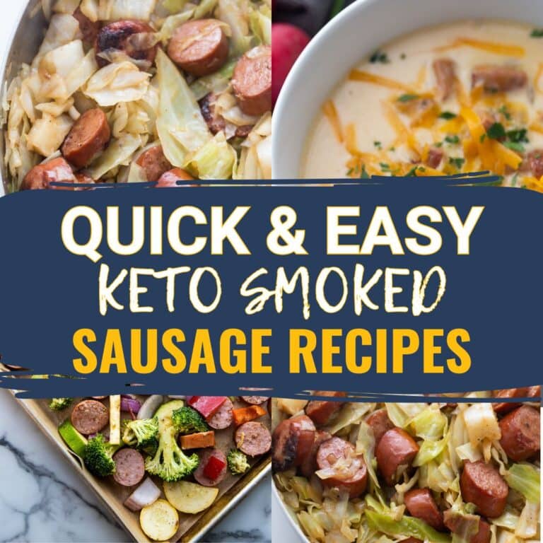 Keto Recipes with Smoked Sausage: Delicious Low-Carb Meals
