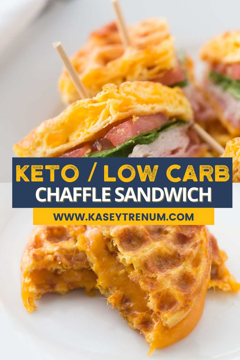 Chaffle Sandwichs: Delicious Low-Carb Sandwich Ideas - Kasey Trenum