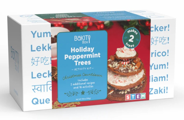 stock image of Holiday Peppermint Trees Bakeit Box
