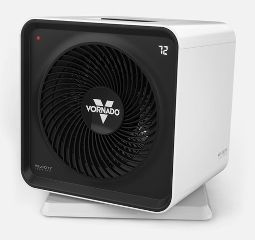 Velocity Cube 5S stock image heater on white background