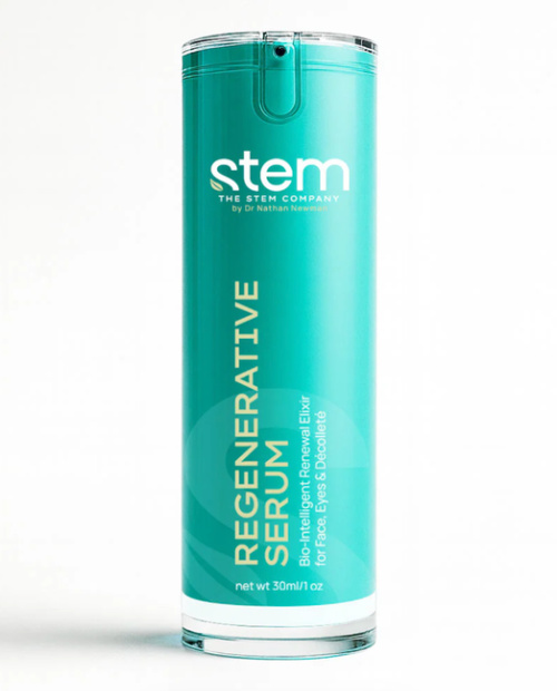 stem regenderative serum stock image