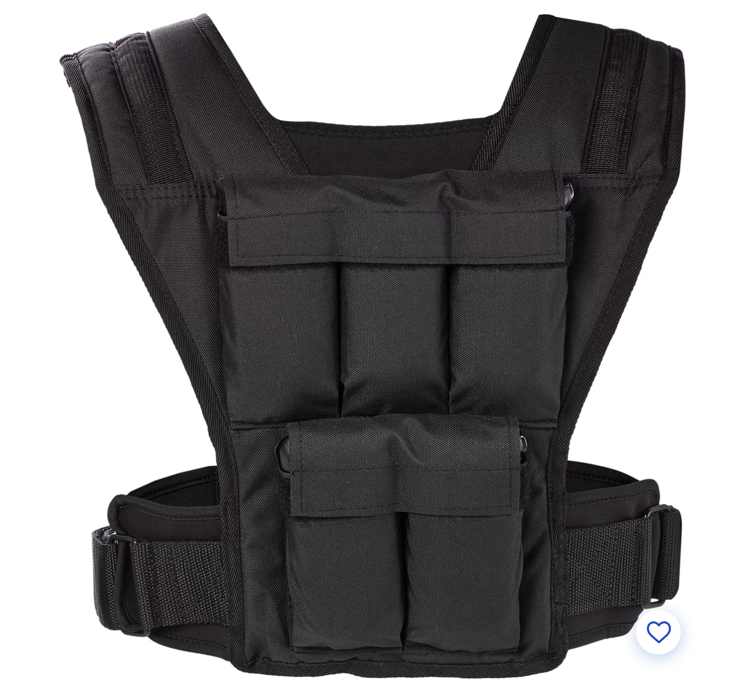 - BCG X-Training Adjustable 20 Lb Weighted Vest stock image white background 