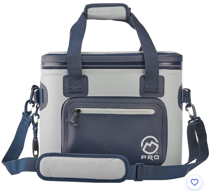 Magellan Outdoors Pro Leakproof 24-Can Square Cooler stock image with white background